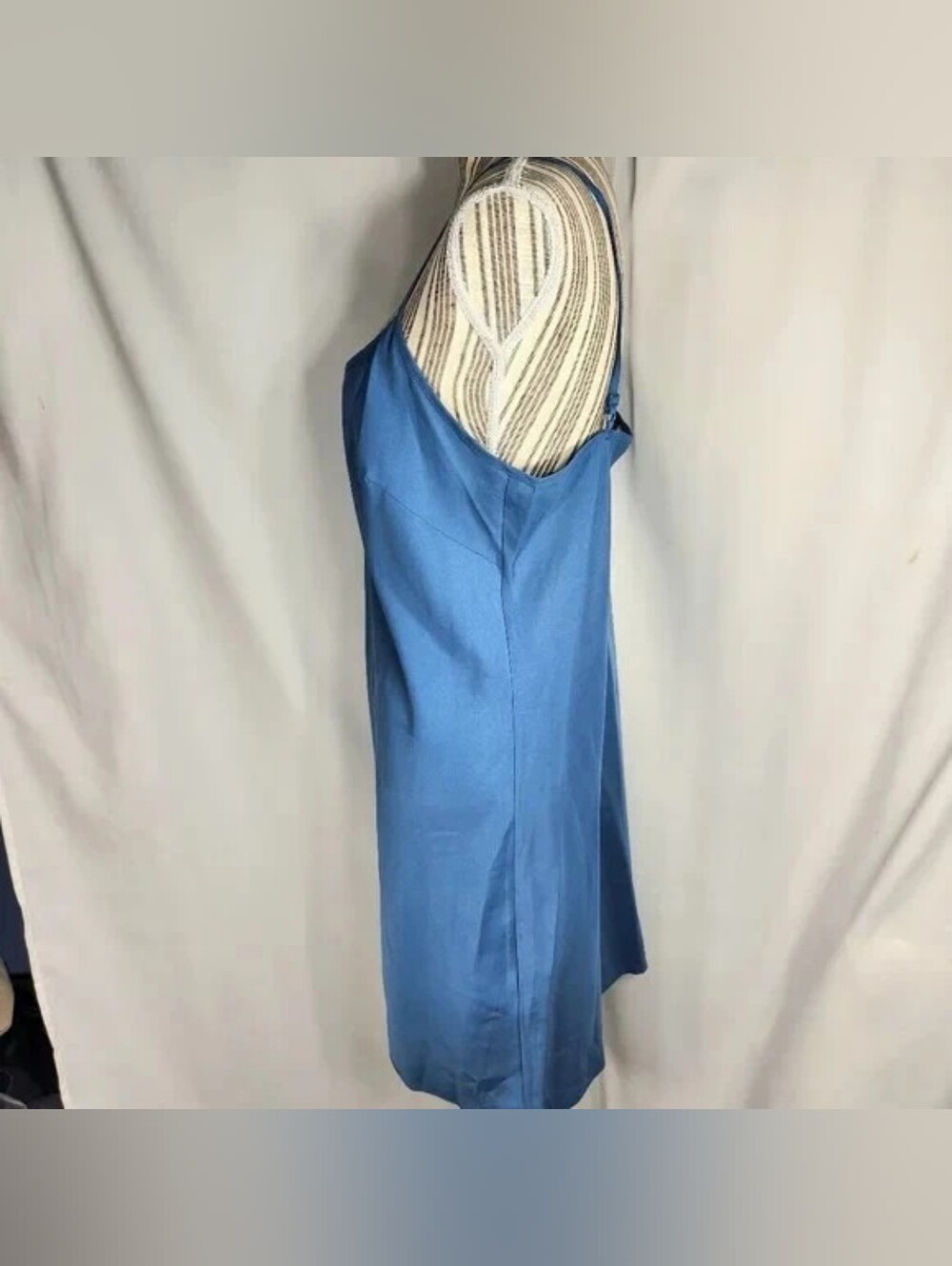 Blue Slip Dress Camisole - Women's Intimates - Picture 3 of 4